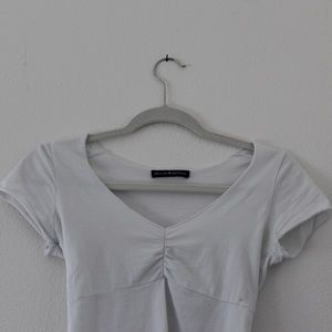 Super Cute Brandy Melville White Gina Top!!